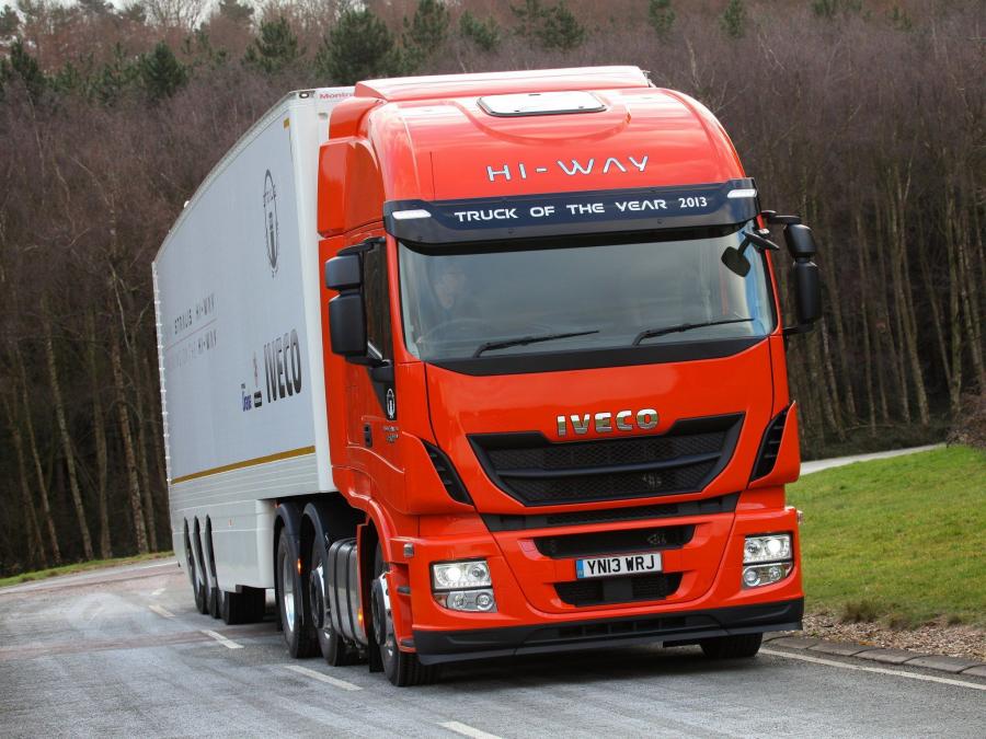  Iveco EcoStralis Hi-Way 460 6x2 2013 года  (UK) (фото 4 из 6)